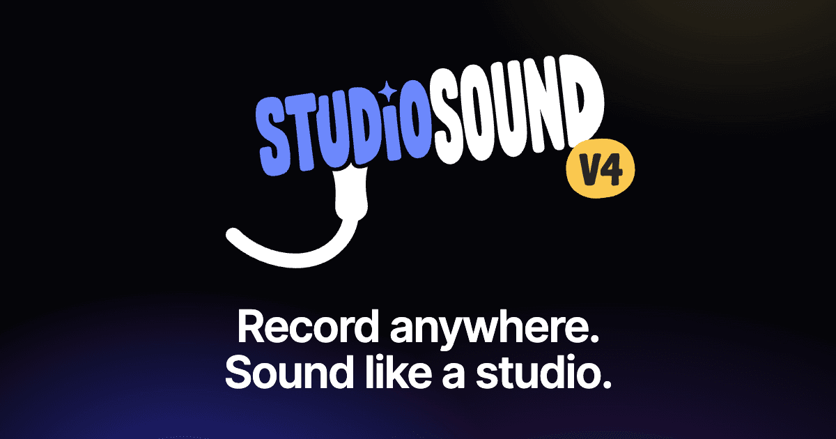 Studio Sound v4 by Cleanvoice