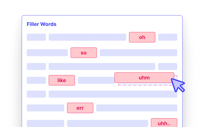 Filler Words Remover